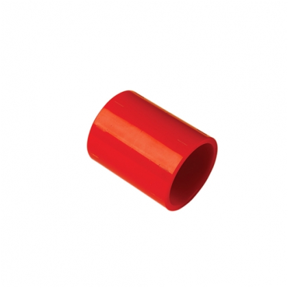 Fascetta giunzione ABS rosso tubo 27mm