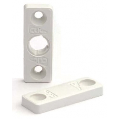 Adattatore R Al/PVC + magnete bianco