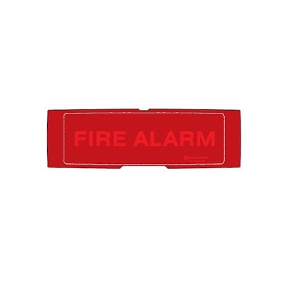 Grafica FIRE ALARM rosso PAN1+