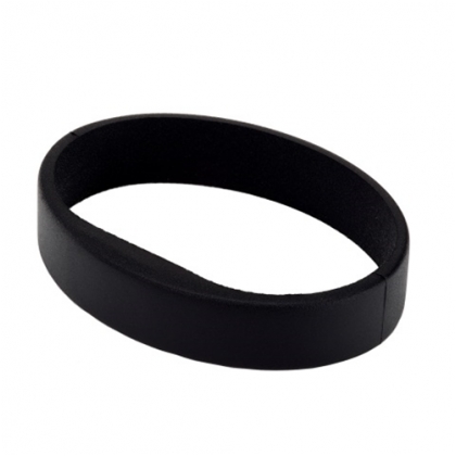 Bracciale prox MIFARE Silicone Nero 5pz