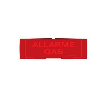 Grafica ALLARME GAS rosso PAN1+