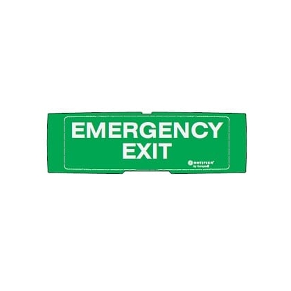 Grafica EMERGENCY EXIT verde PAN1+