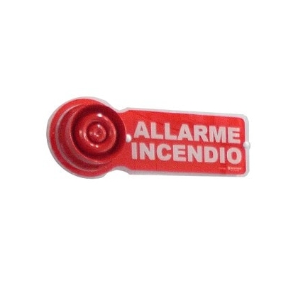 Cartello indicatore in Plexiglass (5pz)