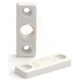 Adattatore contatti serie R Al/PVC + magnete bianco