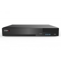 NVR 8 In, H.265, max 8MP, 80Mbps, no POE, HDMI(4K)/VGA(FullHD), Fisheye, Face Recognition, Fanless.