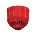 Sirena rossa 32 toni a soffitto flash rosso IP21 2000 CPR