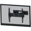 Staffa a muro 3 snodi nera per LCD 32-60