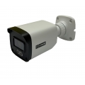 MiniBullet FULLCOLOR 4in1, 2MPxls, 2.8mm, dWDR, 20-30mt LEDs luce bianca, Microfono, OSD, 12VDC, IP67/IK10, NDAA