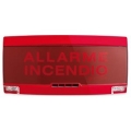 Cornice per PAN1-PLUS-EL o PAN1-PLUS-ADV Rosso LUCIDO con FILM Rosso