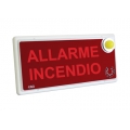 Pannello luminoso IP54 EN54-23