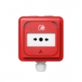 Kidde Commercial - Aritech Fire - NC-MC-IP-100-R - Avvisatore allarme reset 100R rosso IP67