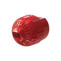 Flash LED rosso a parete con base alta